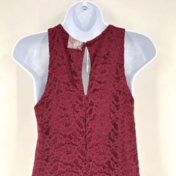 NwT Lush cocktail Lace & Fringe Dress Small wedding party flapper costume - Picture 14 of 15